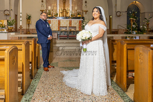 Thalial and Francisco wedding reception at La Mirada Golf course in