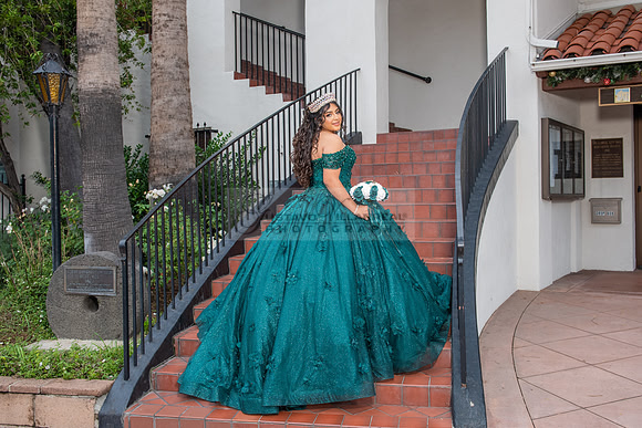 Jackie Del Toro quinceanera photoshoot ideas at San Gabriel Mission in San Gabriel Ca. 323-633-8283 by Gustavo Villarreal Photography