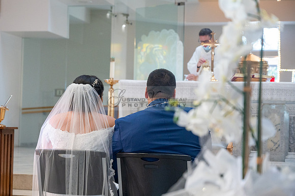 LINK #2 - Xochitl and Luis wedding ceremony at St. Peter Chanel Catholic C
