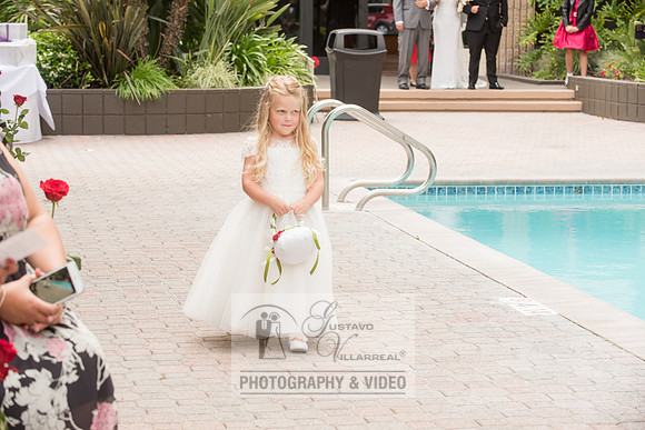 Reina and Adalberto wedding ceremony and reception, photographer