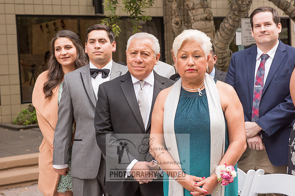 Reina and Adalberto wedding ceremony and reception, photographer