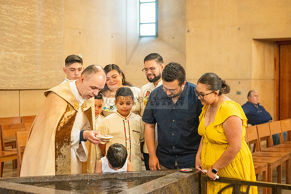 Baptism photographer, videographer at Cathedral of our Lady of Angeles in Los Angeles Ca. Gustavo Villarreal Photography, 323-633-8283, www.gvphotoandvideo.com