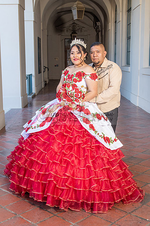 Estephanie Cristal Quinceanera photo shoot ideas, video in Pasadena City Hall in Pasadena Ca. Home reception, 323-633-8283