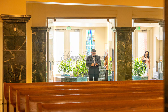 Sandra and Manuel wedding ceremony at St. Mary Catholic church in Escondido Ca, reception at Boulder Oaks Golf Course, Escondido Ca, Gustavo Villarreal Photography, videographer, 323-633-8283, www.gvp