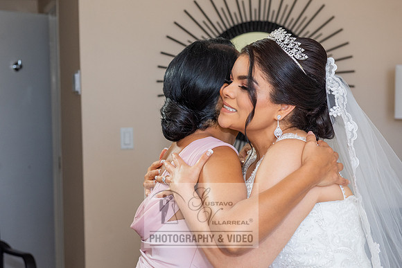 Anthony and Alma wedding celebration at st. Joseph's catholic Ch