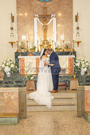 Thalial and Francisco wedding reception at La Mirada Golf course in