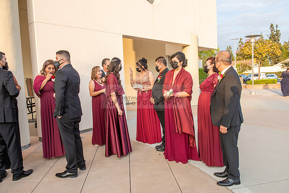 LINK #1 - Xochitl and Luis wedding ceremony at St. Peter Chanel Catholic C
