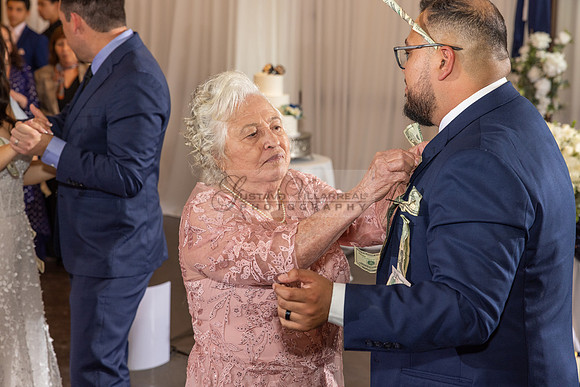 Thalial and Francisco wedding reception at La Mirada Golf course in