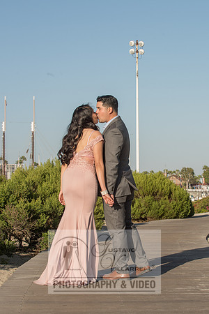 Alejandro and Monique engagement photos at Long beach Harbor Lighthouse, 323-633-8283, www.gustavovillarreal.com