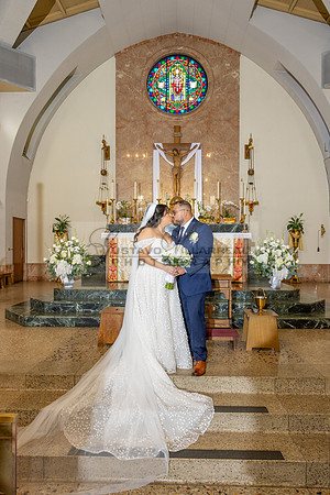 Thalial and Francisco wedding reception at La Mirada Golf course in