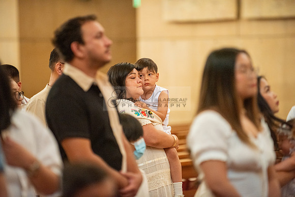 Baptism photographer, videographer at Cathedral of our Lady of Angeles in Los Angeles Ca. Gustavo Villarreal Photography, 323-633-8283, www.gvphotoandvideo.com