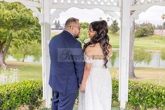 Thalial and Francisco wedding reception at La Mirada Golf course in