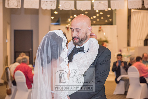 Reina and Adalberto wedding ceremony and reception, photographer