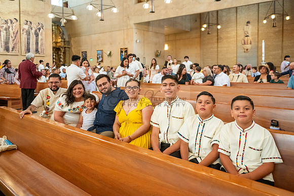 Baptism photographer, videographer at Cathedral of our Lady of Angeles in Los Angeles Ca. Gustavo Villarreal Photography, 323-633-8283, www.gvphotoandvideo.com
