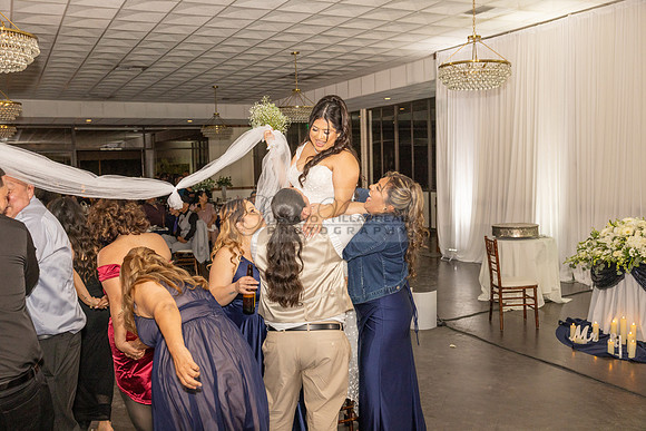 Thalial and Francisco wedding reception at La Mirada Golf course in