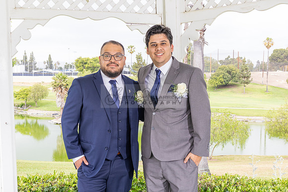 Thalial and Francisco wedding reception at La Mirada Golf course in