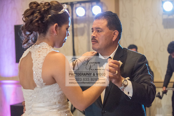 Andrea Lissette quinceaneras, sweet sixteens, weddings, family portraits, anniversaries, photography and video at Miraculos medal catholic church in Montebello,  receptions at Quiet Cannon Montebello,