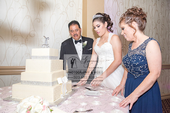 Andrea Lissette quinceaneras, sweet sixteens, weddings, family portraits, anniversaries, photography and video at Miraculos medal catholic church in Montebello,  receptions at Quiet Cannon Montebello,