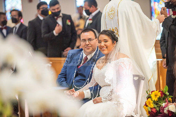 LINK #1 - Xochitl and Luis wedding ceremony at St. Peter Chanel Catholic C