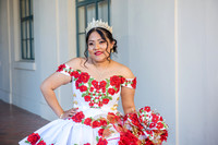 Estephanie Cristal Quinceanera photo shoot ideas, video in Pasadena City Hall in Pasadena Ca. Home reception, 323-633-8283