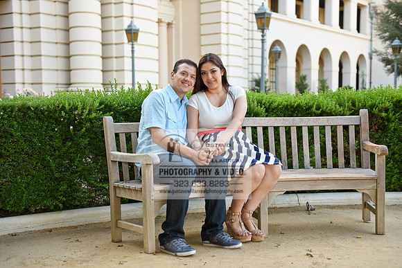 Saul and Cinthia Engagement photos in Pasadena, Wedding photo and video in Pasadena City hall, www.gustavovillarrealphotography.com, 323-633-8283