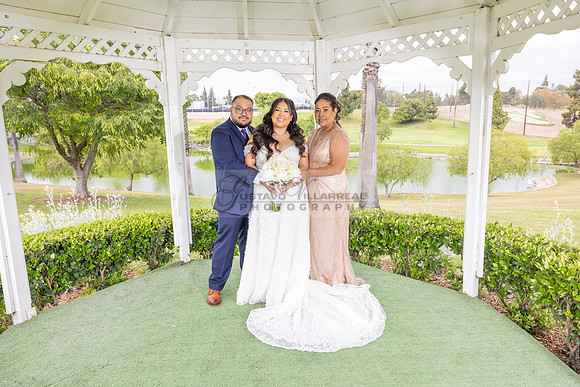 Thalial and Francisco wedding reception at La Mirada Golf course in