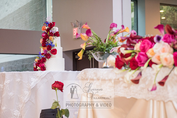 Reina and Adalberto wedding ceremony and reception, photographer