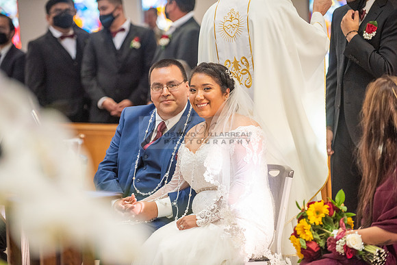 LINK #1 - Xochitl and Luis wedding ceremony at St. Peter Chanel Catholic C