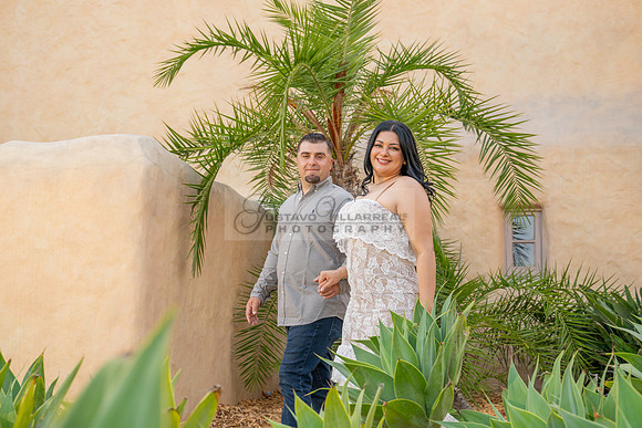 Jessica and Cory engagement photo session at Our Lady of Mount C