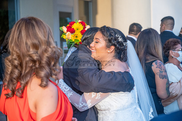 LINK #2 - Xochitl and Luis wedding ceremony at St. Peter Chanel Catholic C