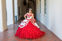 Estephanie Cristal Quinceanera photo shoot ideas, video in Pasadena City Hall in Pasadena Ca. Home reception, 323-633-8283