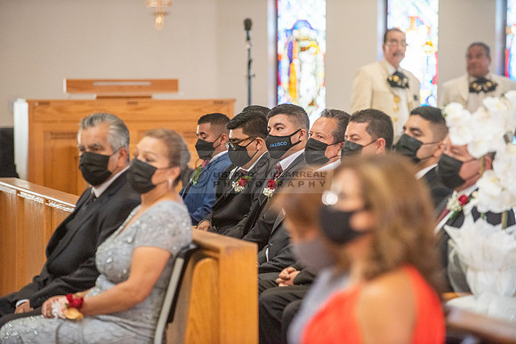 LINK #1 - Xochitl and Luis wedding ceremony at St. Peter Chanel Catholic C