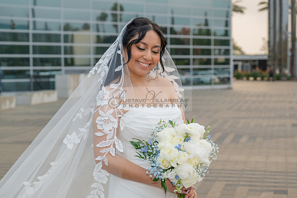 Bryan and Diana wedding ceremony at The Christ Cathedral in Garden Grove Ca, reception at The White House Event Center Anaheim Ca, Gustavo Villarreal photography, videography, 323-633-8283, www.gvphot