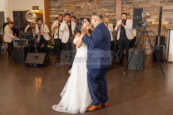 Thalial and Francisco wedding reception at La Mirada Golf course in