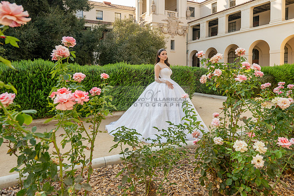 Camila Campa quinceanera, sweet 16 photo session in Pasadena Ca,