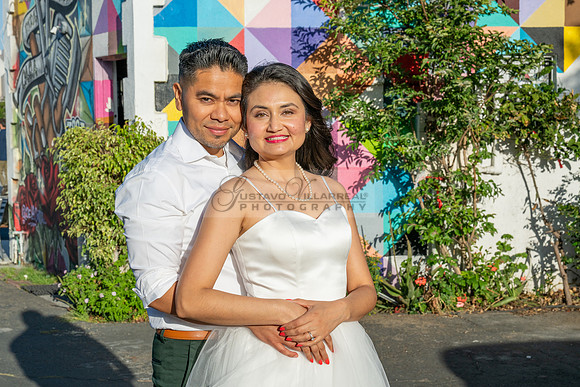 Margarita and Quintiliano engagement, weddings, quinceaneras, photos at La 4th st in Santa ana Ca. Gustavo Villarreal Photography, videographer, 323-633-8283