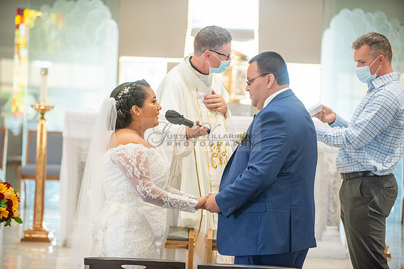 LINK #1 - Xochitl and Luis wedding ceremony at St. Peter Chanel Catholic C