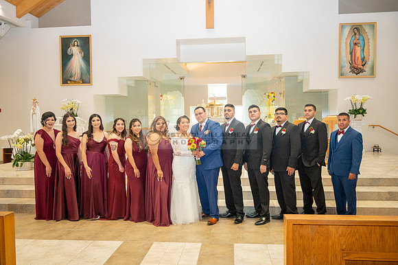 LINK #2 - Xochitl and Luis wedding ceremony at St. Peter Chanel Catholic C