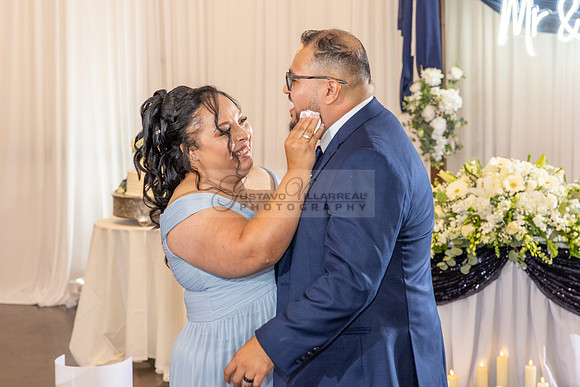 Thalial and Francisco wedding reception at La Mirada Golf course in