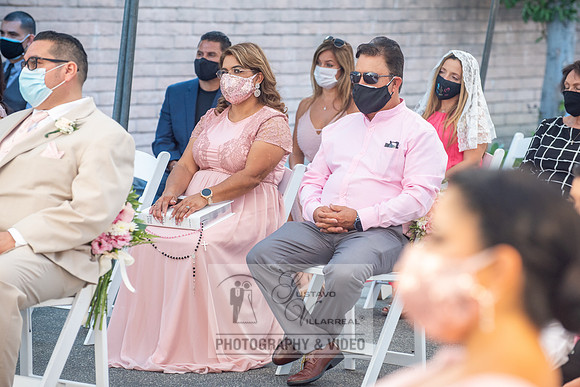 Anthony and Alma wedding celebration at st. Joseph's catholic Ch