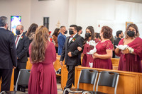 LINK #1 - Xochitl and Luis wedding ceremony at St. Peter Chanel Catholic C