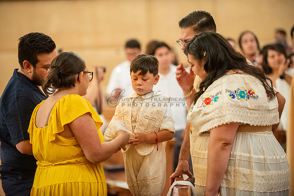 Baptism photographer, videographer at Cathedral of our Lady of Angeles in Los Angeles Ca. Gustavo Villarreal Photography, 323-633-8283, www.gvphotoandvideo.com