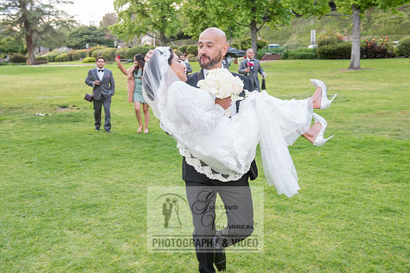 Reina and Adalberto wedding ceremony and reception, photographer
