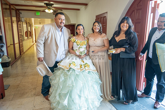 Arianna Tejada quinceanera celebration, photography, videography at Our lady of Guadalupe in El Monte Ca, Fiesta Mexican banquet Hall Montclair Ca, Gustavo Villarreal photo and video, 323-633-8283, ww