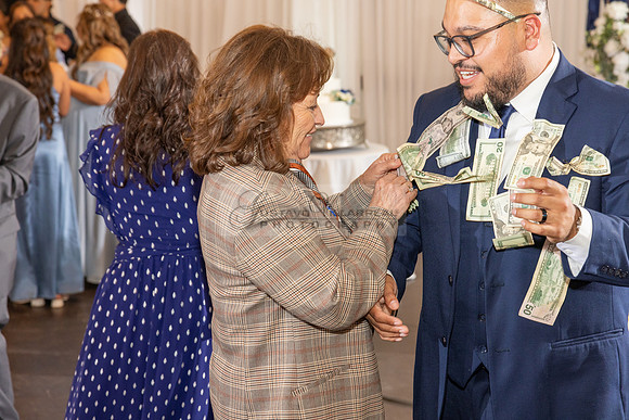 Thalial and Francisco wedding reception at La Mirada Golf course in