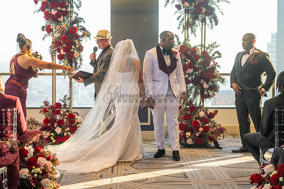 Antecia and Terry Wedding celebration, reception at City Club Los Angeles Ca, photography and videography by Gustavo Villarreal, 323-633-8283, www.gvphotoandvideo.com