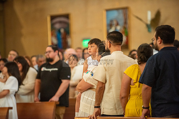 Baptism photographer, videographer at Cathedral of our Lady of Angeles in Los Angeles Ca. Gustavo Villarreal Photography, 323-633-8283, www.gvphotoandvideo.com
