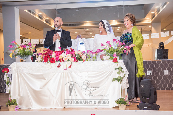 Reina and Adalberto wedding ceremony and reception, photographer