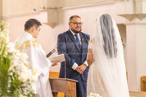 Thalial and Francisco wedding reception at La Mirada Golf course in
