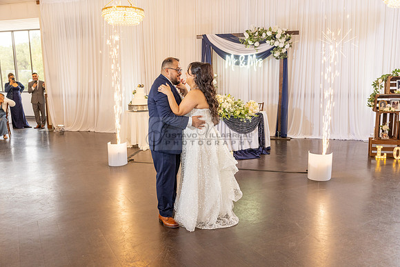 Thalial and Francisco wedding reception at La Mirada Golf course in